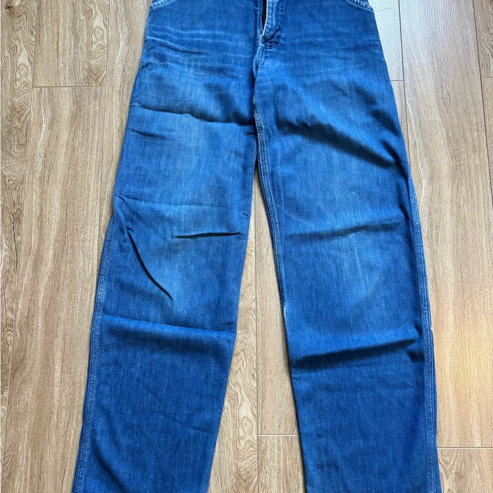 Women's Blue Boyfriend Jeans